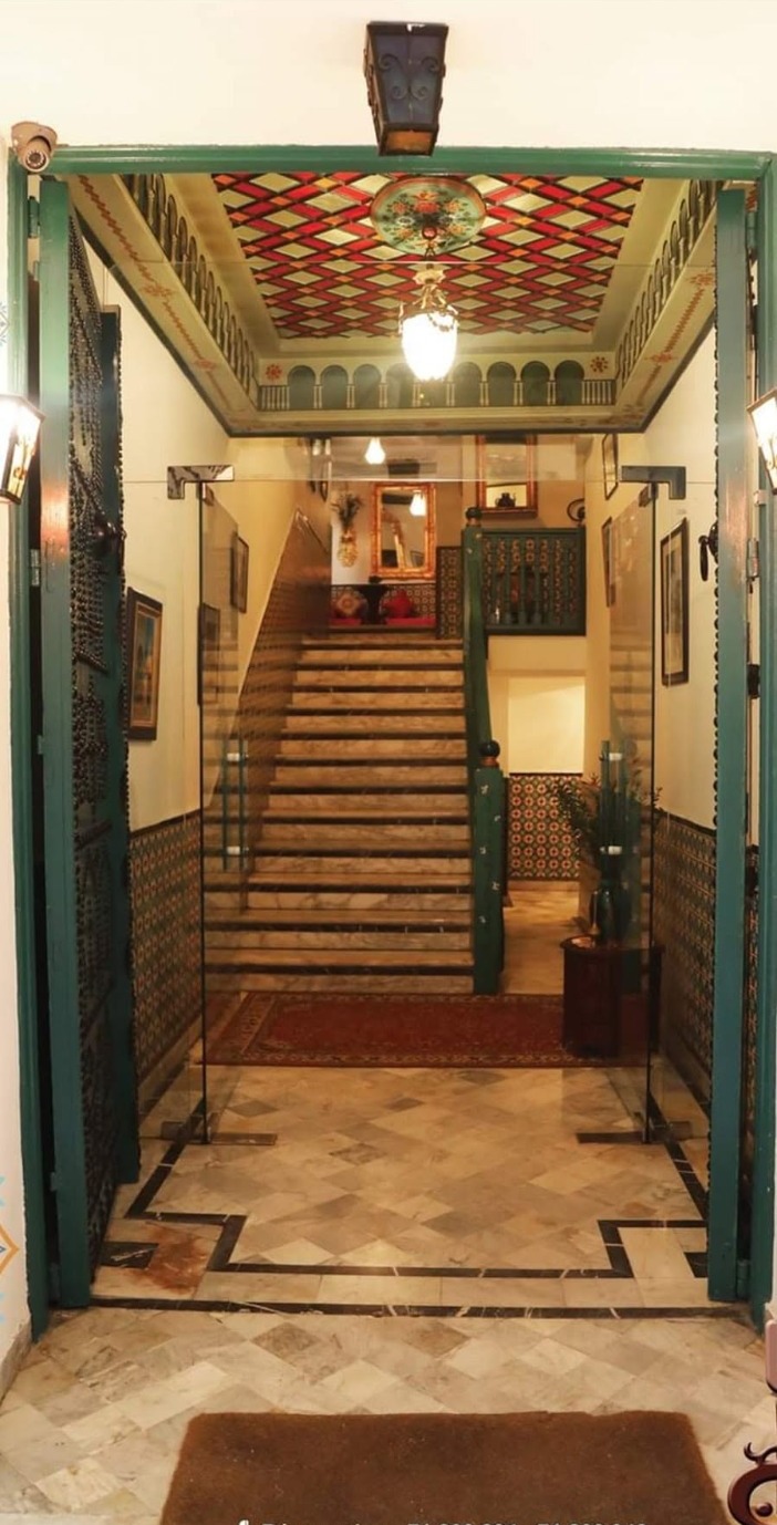 Entrée intérieure de Dar Belhadj